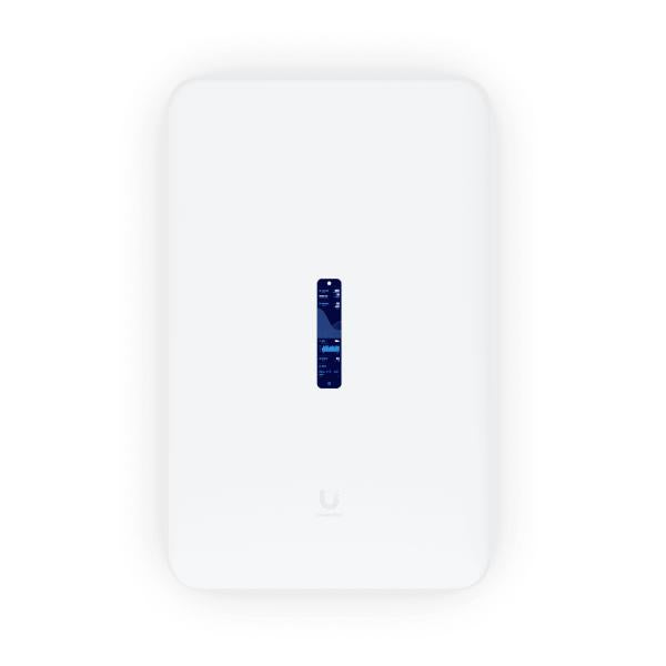 Ubiquiti - UDW - UniFi Dream Wall with Quad-core ARM Cortex-A57 at 1.7 GHz, 4 GB DDR4 RAM, LAN x17 GbE RJ45 ports, WAN x1 GbE RJ45 port and x1 10G SFP+ port, x2 hot-swappable AC/DC 550W PSU*, max. p [UDW-EU]