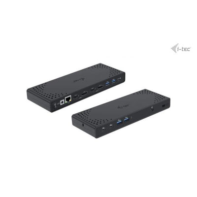I-TEC USB 3.0/USB-C/THUNDERBOLT 3 DUAL DISPLAY DOCKING STATION GEN2 E POWER DELIVERY 100W [CADUA4KDOCKPDL2IT]
