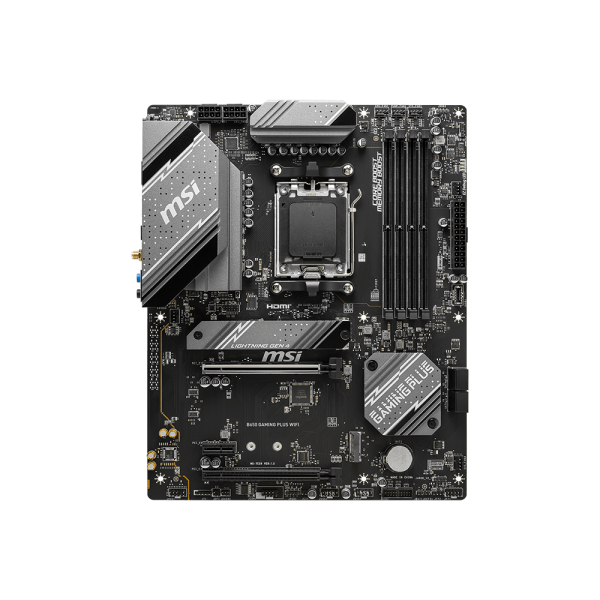 MSI MB AMD B650, B650 GAMING PLUS WIFI, AM5, 4DDR5, 2 PCI-E, 2 M.2, HDMI/DP, ATX [B650 GAMING PLUS WIF]
