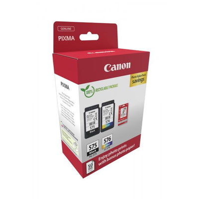 Canon PG-575/CL576 photo paper value pack [5438C004]