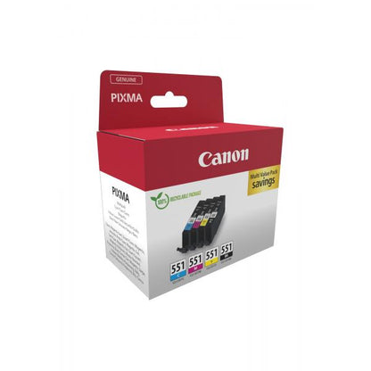 Canon 6509B015 cartuccia d'inchiostro 1 pz Originale Nero, Ciano, Magenta, Giallo [6509B015]