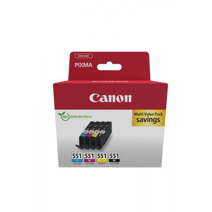 Canon 6509B015 cartuccia d'inchiostro 1 pz Originale Nero, Ciano, Magenta, Giallo [6509B015]
