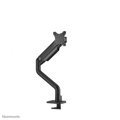 Neomounts NEXT One Single Monitor Arm - 17-49inch - 1-18 kg (curved 15 kg) - Gas Spring - 180 Degrees - Stop Mechanism - Topfix - Black [DS70S-950BL1]