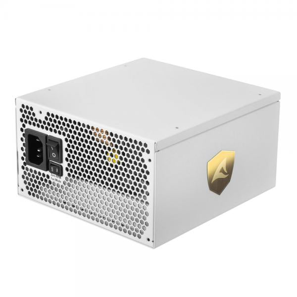 SHARKOON ALIMENTATORE REBEL P30 GOLD WH 1000W ATX3.0 ATX 3.0, PCIE GEN5 12VHPWR, 80 PLUS GOLD, 135MM [REBEL P30 G WH 1000W]