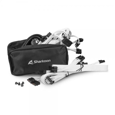 SHARKOON ALIMENTATORE REBEL P30 GOLD WH 1000W ATX3.0 ATX 3.0, PCIE GEN5 12VHPWR, 80 PLUS GOLD, 135MM [REBEL P30 G WH 1000W]