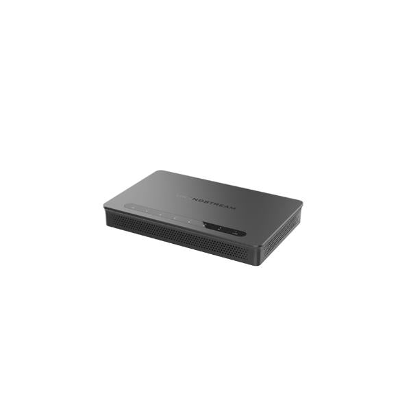 Grandstream GWN7001 - Wired Router, 6x GbE WAN/LAN, 2.2Gbps NAT routing, 60K NAT sessions, VPN (530Mbps), DPI, SDN, cloud provisioning, integrated GWN local master, USB (cellular failover) [GWN7001]
