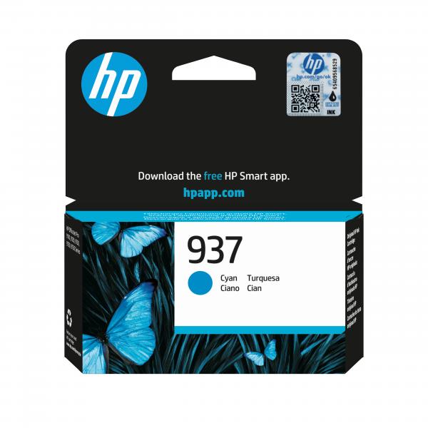 HP CART INK CIANO, 937 [4S6W2NE]