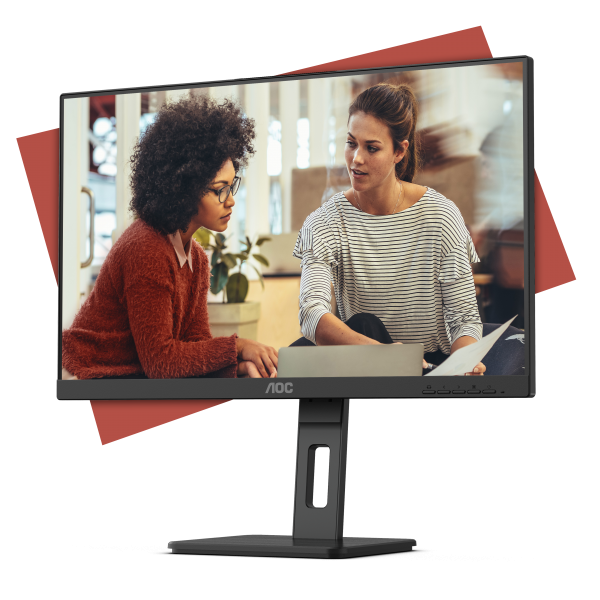 AOC MONITOR 23,8 LED IPS FHD 16:9 4MS 300 CDM, PIVOT, DP/HDMI, MULTIMEDIALE [24E3QAF]