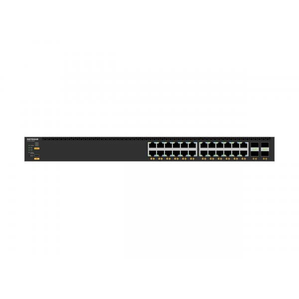 NETGEAR M4350-24X4V Gestito L3 10G Ethernet (100/1000/10000) Supporto Power over Ethernet (PoE) 1U Nero [XSM4328CV-100NES]