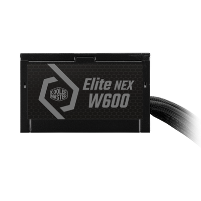 COOLER MASTER ALIMENTATORE EITE NEX W600 CABLEMESH 600W 80+NON MODULARE NERO [MPW-6001-ACBW-BE1]