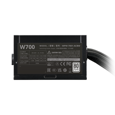 COOLER MASTER ALIMENTATORE EITE NEX W700 CABLEMESH 700W 80+NON MODULARE NERO [MPW-7001-ACBW-BE1]