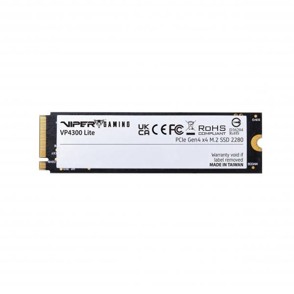 PATRIOT SSD VIPER VP4300 2TB M.2 2280 PCI-E GEN 4X4 R/W 7400/6400 [VP4300L2TBM28H]