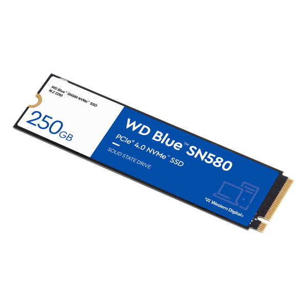 WD SSD BLUE SN580 1TB M2 NVME PCI-E 4X4 4150/4150MB/S R/W [WDS100T3B0E]