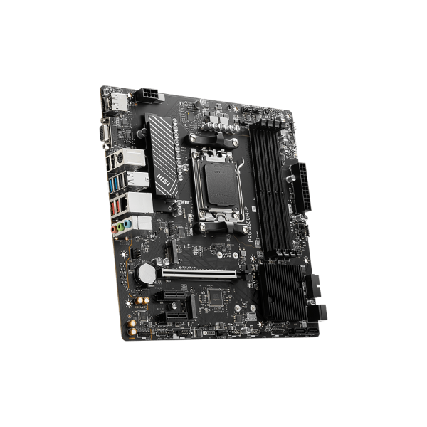 MSI MB AMD B650, B650M-P, AM5, 4DDR5, 1PCI-Ex16,2PCI-Ex1,2M.2,4SATA3,3USB3.2 Gen2(2A+1C),4USB3.2 Gen [PRO B650M-P]