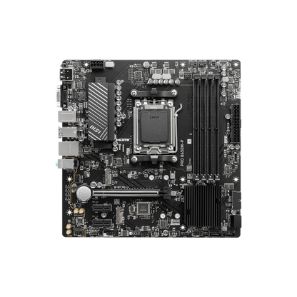 MSI MB AMD B650, B650M-P, AM5, 4DDR5, 1PCI-Ex16,2PCI-Ex1,2M.2,4SATA3,3USB3.2 Gen2(2A+1C),4USB3.2 Gen [PRO B650M-P]