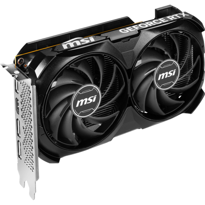 MSI VGA GEFORCE RTX 4060, RTX 4060 VENTUS 2X BLACK 8G OC, 8GB GDDR6, DP*3/HDMI, ATX, DUAL FAN, DLSS 3 [RTX 4060 V2X BL 8GOC]