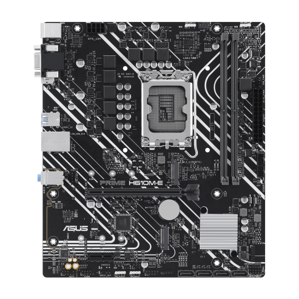 ASUS MB H610, PRIME H610M-E-CSM, LGA 1700, 2DDR5, VGA/DP/HDMI, GLAN, 2M2, 4SATA [PRIME H610M-E-CSM]