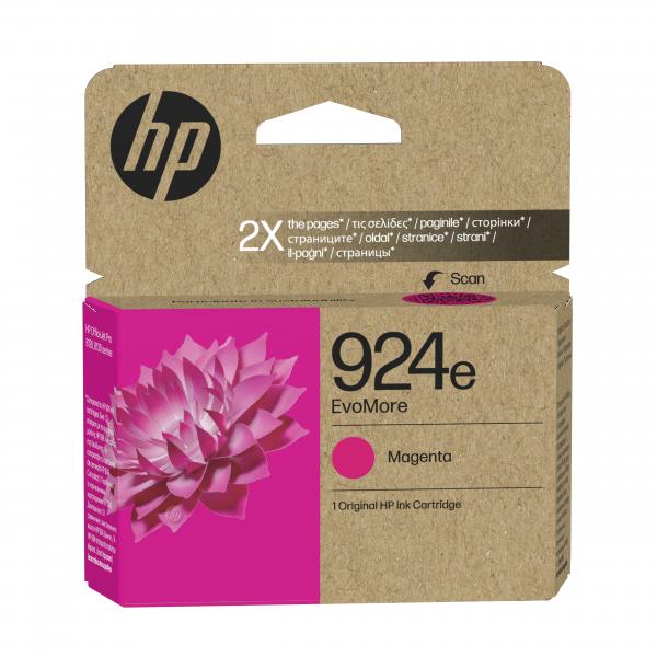 HP Cartuccia di inchiostro magenta originale 924e EvoMore [4K0U8NE#LS1]