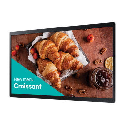 Samsung QB24C Pannello piatto per segnaletica digitale 61 cm (24") LED Wi-Fi 250 cd/m Full HD Nero Processore integrato Tizen 16/7 [LH24QBCEBGCXEN]