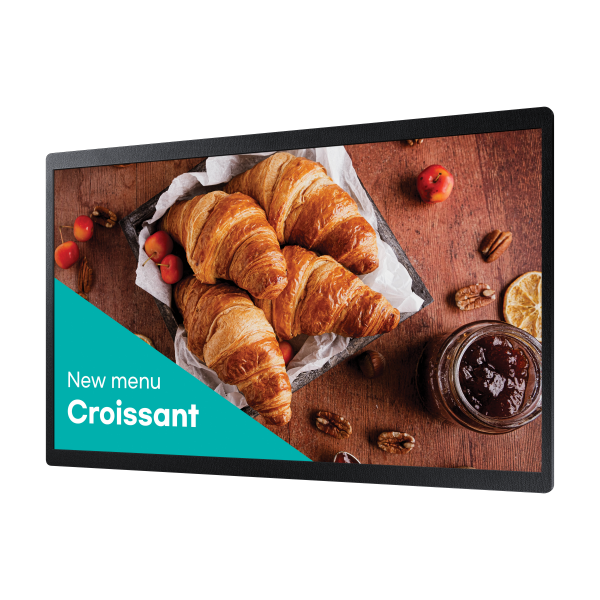 Samsung QB24C Pannello piatto per segnaletica digitale 61 cm (24") LED Wi-Fi 250 cd/m Full HD Nero Processore integrato Tizen 16/7 [LH24QBCEBGCXEN]