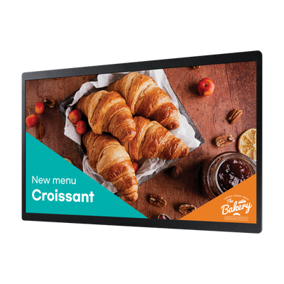 Samsung QB24C Pannello piatto per segnaletica digitale 61 cm (24") LED Wi-Fi 250 cd/m Full HD Nero Processore integrato Tizen 16/7 [LH24QBCEBGCXEN]