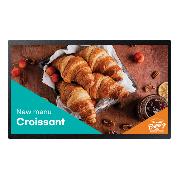 Samsung QB24C Pannello piatto per segnaletica digitale 61 cm (24") LED Wi-Fi 250 cd/m Full HD Nero Processore integrato Tizen 16/7 [LH24QBCEBGCXEN]