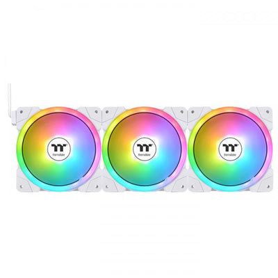 Thermaltake SWAFAN EX12 ARGB Case per computer Raffreddatore d'aria 14 cm Bianco 3 pz [CL-F170-PL14SW-A] - ITPartners