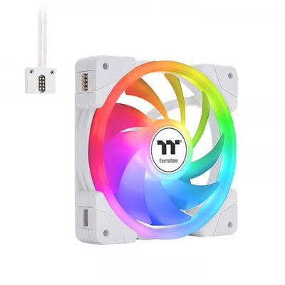 Thermaltake SWAFAN EX12 ARGB Case per computer Raffreddatore d'aria 14 cm Bianco 3 pz [CL-F170-PL14SW-A] - ITPartners