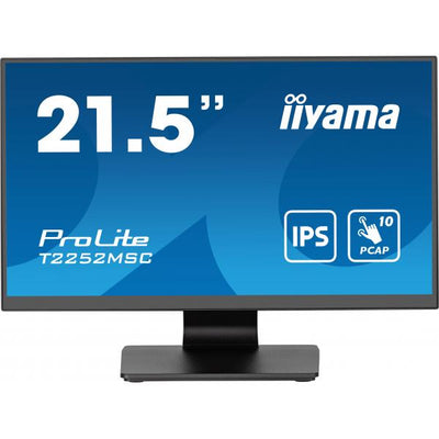 Iiyama ProLite 22 inch Touch - Full HD IPS LED Monitor - 1920x1080 [T2252MSC-B2]