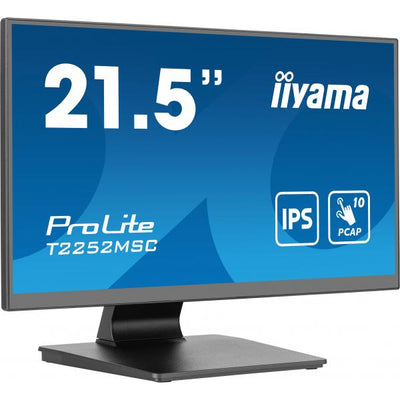 Iiyama ProLite 22 inch Touch - Full HD IPS LED Monitor - 1920x1080 [T2252MSC-B2]