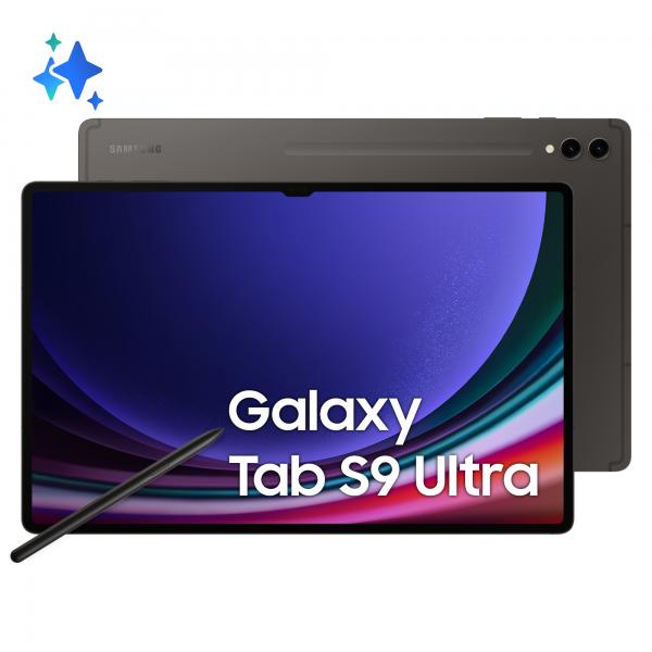 Samsung Galaxy Tab S9 Ultra Tablet AI Android 14.6 Pollici Dynamic AMOLED 2X Wi-Fi RAM 12 GB 256 GB Tablet Android 13 Graphite [SM-X910NZAAEUE]