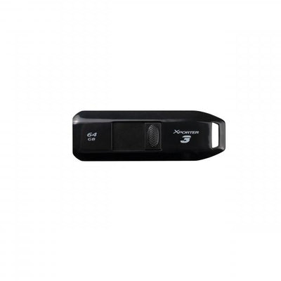 PATRIOT PEN DISK XPORTER 3 64GB USB 3.2 GEN 1 SLIDER TYPE-A [PSF64GX3B3U]