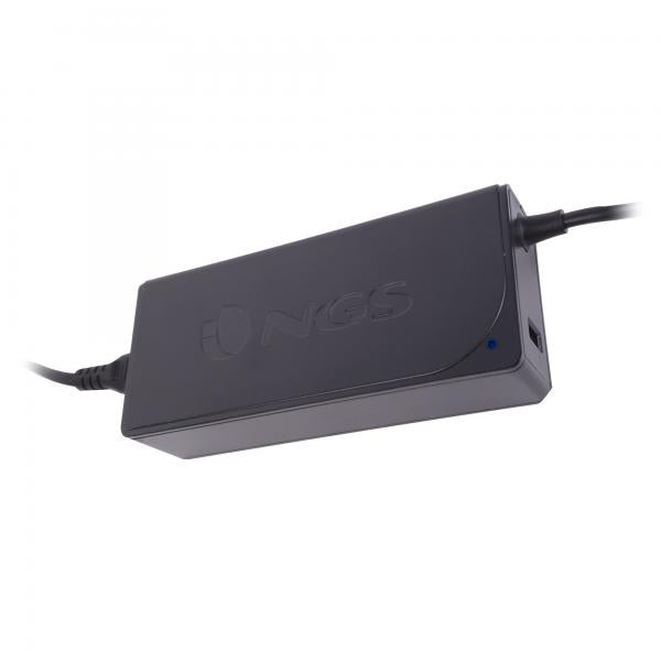 NGS CARICABATTERIA PORTATILE, TYPE C, 65W, CON PORTA USB A PER SMARTPHONE O TABLET [W-65W]
