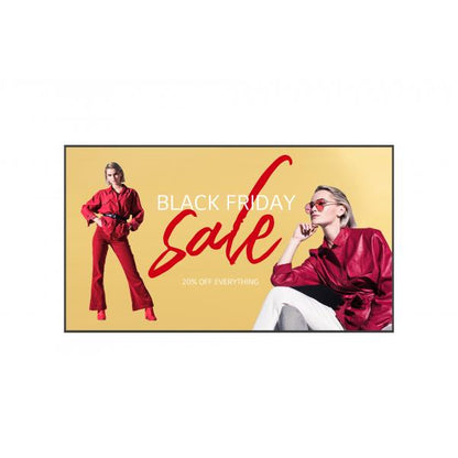 LG 110UM5K Pannello piatto per segnaletica digitale 2,79 m (110") LCD Wi-Fi 500 cd/m 4K Ultra HD Nero WebOS 16/7 [110UM5K-B.AEUQ]