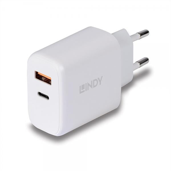 LINDY Alimentatore USB Tipo A C, 30W [73424]