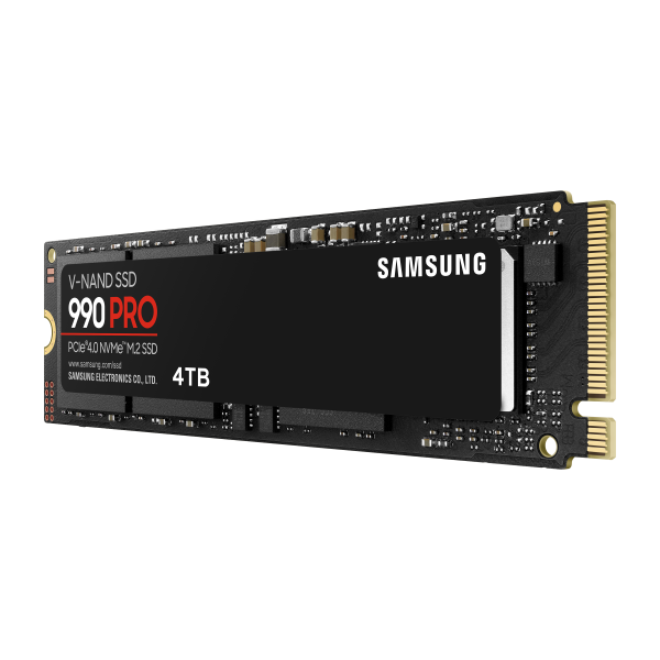 Samsung 990 PRO PCIe 4.0 NVMe M.2 SSD 4TB [MZ-V9P4T0BW]