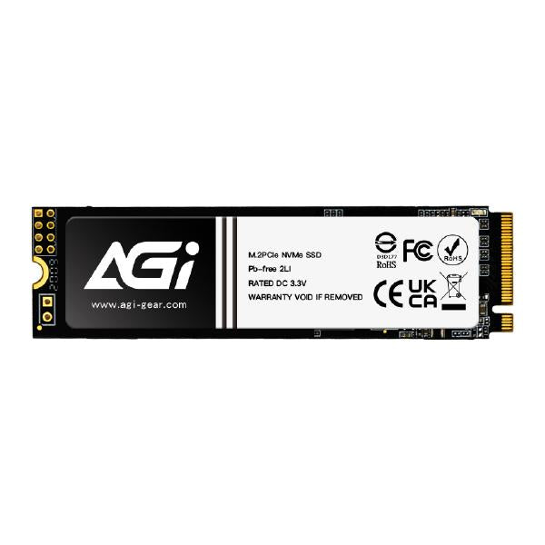 AGI SSD INTERNO AI218 2TB DRAM M.2 PCIE R/W 3200/1700 TLC GEN 3X4 [AGI2T0GIMAI298]