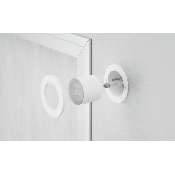 Ubiquiti - UVC-G4 Doorbell Pro PoE Kit - UniFi Doorbell with Improved HDR and low-light performance, Programmable welcome display and secondary package-detection camera, 6 m (20 ft) IR night vision, W [UVC-G4DoorbellProPoEKit]