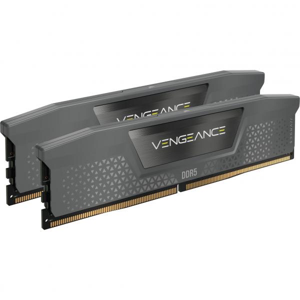 CORSAIR RAM VENGEANCE DDR5 32GB (2 x 16GB) DDR5 6000 CL30-36-36-76 1.40V INTEL XMP AMD EXPO - GREY [CMK32GX5M2B6000Z30]