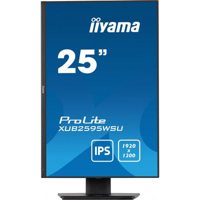 iiyama ProLite XUB2595WSU-B5 Monitor PC 63,5 cm (25") 1920 x 1200 Pixel WUXGA LED Nero [XUB2595WSU-B5]