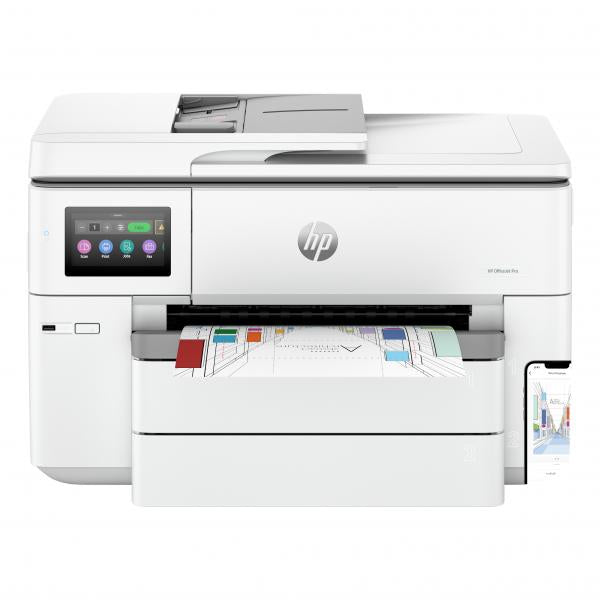HP MULTIFUNZIONE INK A3 COLORE, OFFICEJET PRO 9730E, 22 PPM, ADF F/R SINGOLO PASSAGGIO, FRONTE / RETRO, 2 CASSETTI 250 FF, USB/LAN/WIFI, 3 IN 1 [537P6B]