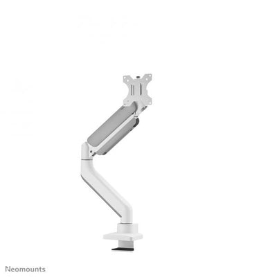 Neomounts Single Monitor Arm - 17-49inch - Gas Spring - Topfix - 180 Degrees - Stop - White [DS70PLUS-450WH1]