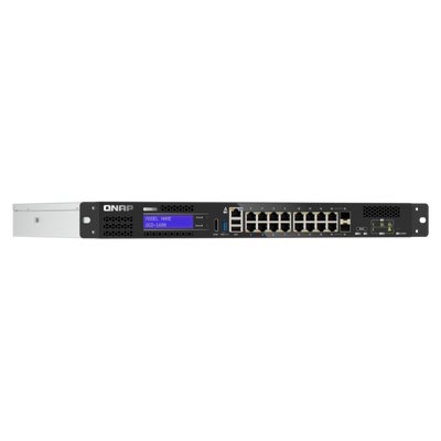 QNAP QGD-1600 Gestito Gigabit Ethernet (10/100/1000) 1U Nero, Grigio [QGD-1600-4G]