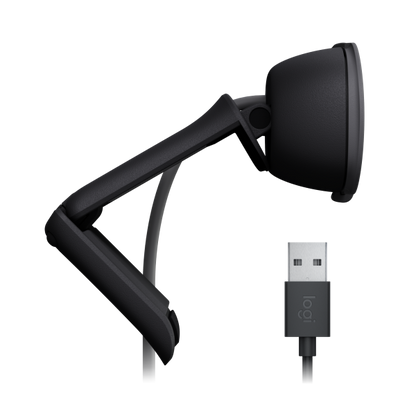 LOGITECH WEBCAM BRIO 100 FULL HD, GRAPH [960-001585]
