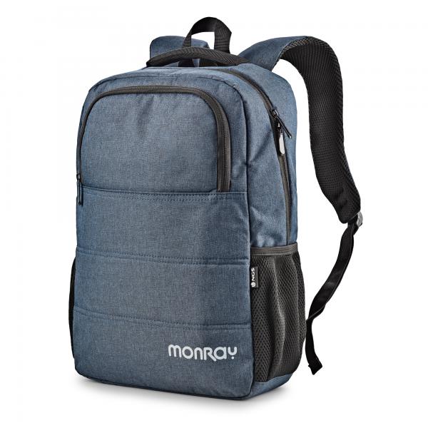 NGS MONRAY SACKS CHARTER ZAINO PROTETTIVO PER LAPTOP FINO A 15.6" COLORE BLU SCURO MARMORIZZATO [SACKSCHARTER]