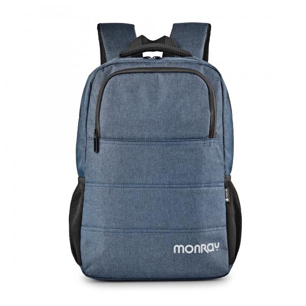 NGS MONRAY SACKS CHARTER ZAINO PROTETTIVO PER LAPTOP FINO A 15.6" COLORE BLU SCURO MARMORIZZATO [SACKSCHARTER]