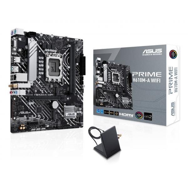 ASUS PRIME H610M-A WIFI Intel H610 LGA 1700 micro ATX [90MB1G00-M0EAY0]