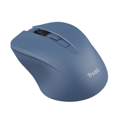 TRUST MOUSE MYDO SILENT WIRELESS, ECO, BLU [25041]