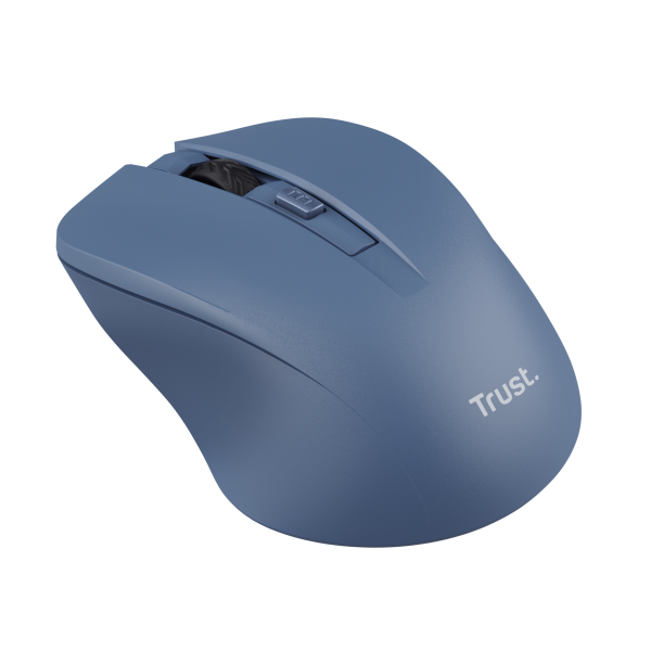 TRUST MOUSE MYDO SILENT WIRELESS, ECO, BLU [25041]