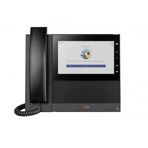Hp Poly CCX 600 Business Media Phone for Microsoft Teams and PoE-enabled [82Z84AA]